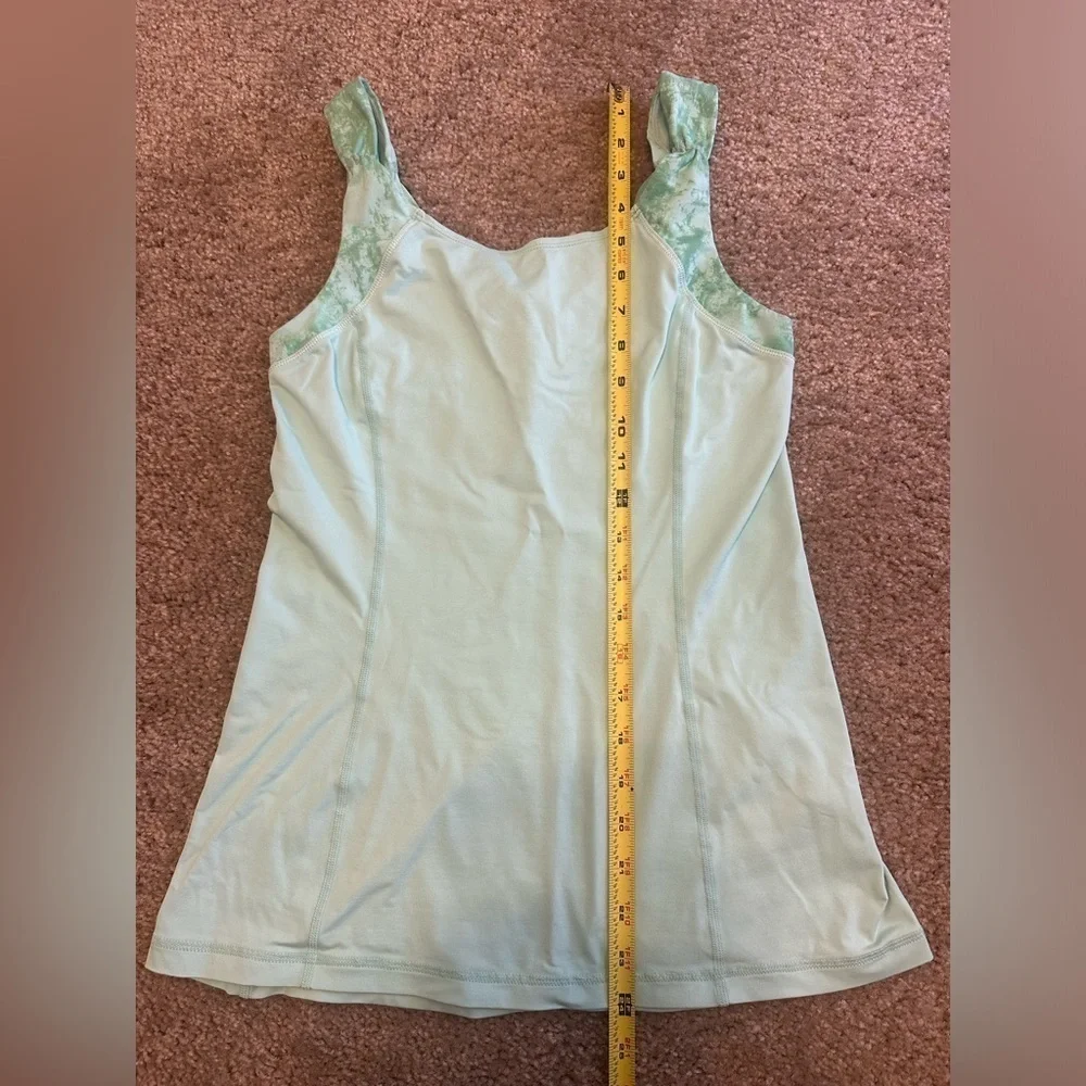 Lululemon Athletica Teal Tank Top With Pocket